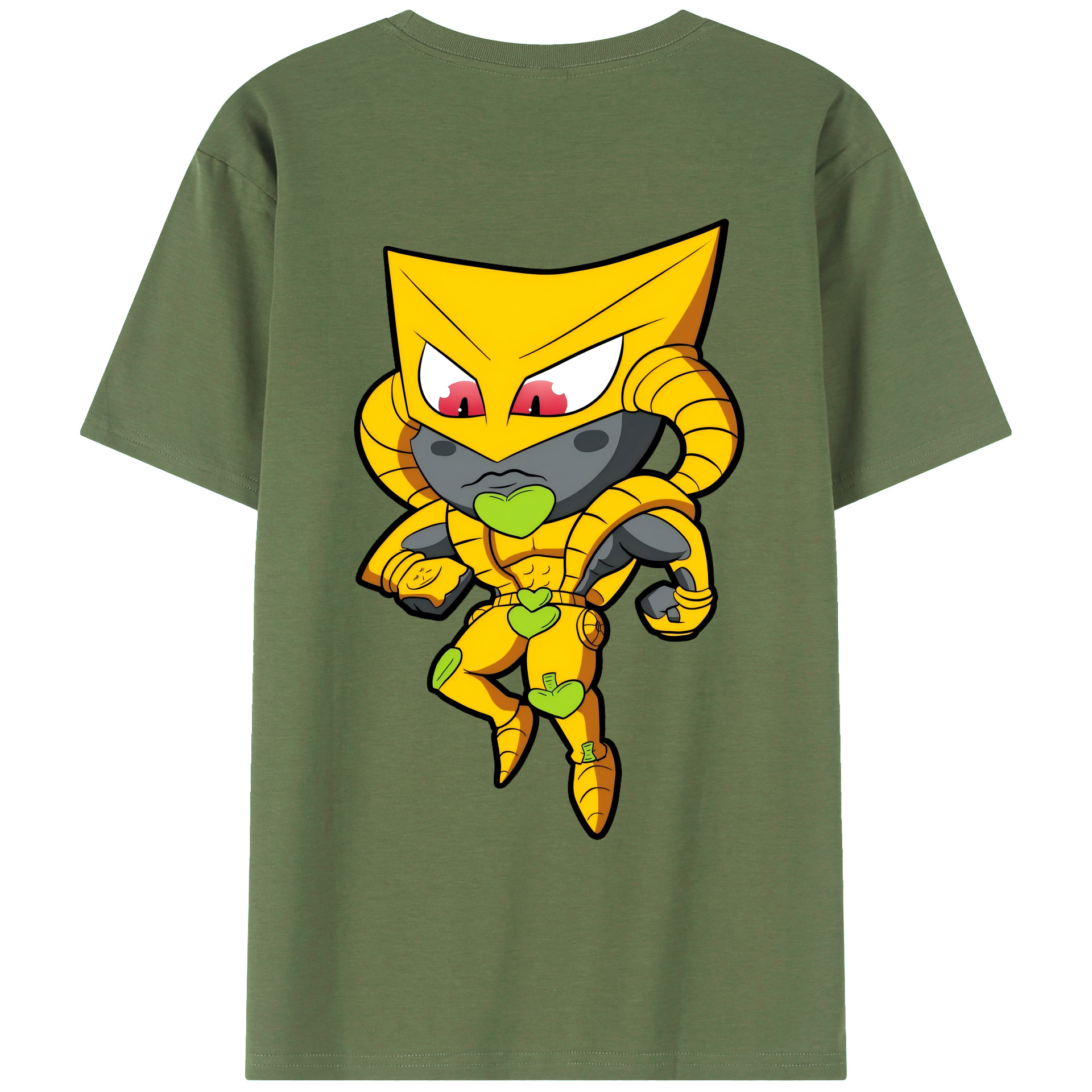 （画像用） ジョジョの奇妙な冒険 ディオ?ブランドー JoJo's Bizarre Adventure Dio Brando 綿100％ メンズ半袖Tシャツ（バックプリント） 通気性